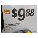 2 packs 12 Gloves each Firm Grip si...