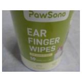 Pawsono Pet Ear Finger Wipes...
