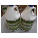 2 Gallon Jugs ZEP Spirit II Deterge...