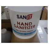 4 Gallons Sanit Hand Sanitizer...