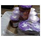 12 jars Taco Bell Pizza Dip...