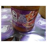 12 jars Taco Bell Pizza Dip...