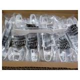 Yoshi 48 Plastic 7" White Tongs ...