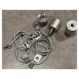 Mechanical Parts: earth bosses and wire ropes *AS IS (0005884740)