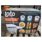 NEW LoCo Cookers 26" 2-Burner Digital Series II SmartTemp Precision Griddle with Cover - Gray