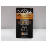 Duracell 400 Lumen Dual-Beam LED Headlamp - Comfortable and Ultra-Strong Design with 3 Modes and 3-AAA Batteries Included.