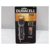 NEW Duracell 350 Lumen Aluminum Focusing Flashlight - Ultra-Light - 3 Modes and 3-AAA Batteries Included