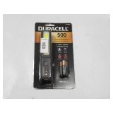NEW DURACELL 500 Lumen LED Hand-Held Utility Light for Everyday Use - Compact and Durable Design with 4 Modes and 3-AA Batteries Included.