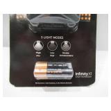 NEW  Duracell 200 Lumen LED Headlamp - Comfortable and Ultra-Strong Design with 3 Modes and 3-AAA Batteries Included