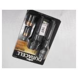 NEW Duracell 80 & 100 Lumens Heavy Duty Rubber LED Flashlights - Pack of 2 Flashlights