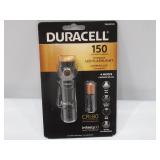 NEW Duracell 150 Lumen Compact Aluminum LED Flashlight