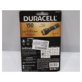 NEW Duracell 150 Lumen Compact Aluminum LED Flashlight