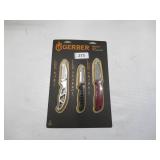 NEW Gerber 3 Piece Greatest Hits Folding Knife Set