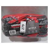 NEW 15 Pairs of Grease Monkey Nitrile Grip Gloves - LARGE