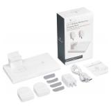 Wasserstein 3-in-1 Wireless Charging Station Compatible with Samsung, Apple, Google and Other Qi-Enabled Devices