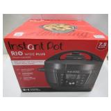 Instant Pot RIO Wide Plus, 7.5 Quarts 35% Larger Cooking Surface, 9-in-1 Electric Multi-Cooker, Pressure Slow Cooker, Rice Cooker, Steamer-XL