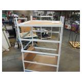 Adjustable White Metal Frame Built to Fit Onto Pallets - Perfect for Projects