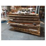 Pallet of Over 16 Heavy Duty Used Cardboard Gaylord Boxes in Excellent Condition.