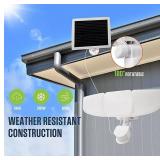 NEW Westinghouse 2000 Lumen Solar Triple Head LED Security Light