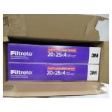 NEW Filtrete Allergen Reduction Filter for 20x25x4" Housings, 1500 MPR, MERV 12, 2 Pack