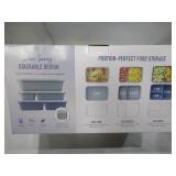 NEW Bentgo 90 Piece Meal Prep Set - Blue Mist Collection