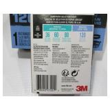 NEW 3 Pack of 3M Rapid Removal 3" Power Sanding Belts - 120 Grit (3in x 21in)