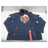 NEW NFL Team Apparel - NFL GridIron Primary Poly Fleece Pullover Hoodie - Chicago Bears - LARGE