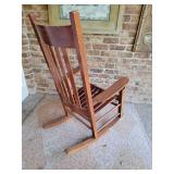 Weathered Prairie Mission Porch Rocking Chair Weathered Prairie Mission Porch Rocking Chair