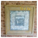 Metal Framed Tuscan Countryside Print Metal Framed Tuscan Countryside Print
