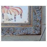 Romantic Ornately Framed Print ~ Crazy Chaise Romantic Ornately Framed Print ~ Crazy Chaise
