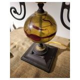 Beautiful Crewelwork Shade Victorian Inspired Table Lamp Beautiful Crewelwork Shade Victorian Inspired Table Lamp
