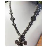 Konstantino Signed Byzantine Cross Enhancer Necklace ~ 62g Konstantino Signed Byzantine Cross Enhancer Necklace ~ 62g