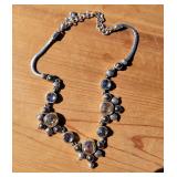Brighton Signed Silene Champagne Mocha Gem and Pearl Necklace Brighton Signed Silene Champagne Mocha Gem and Pearl Necklace
