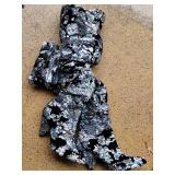 Fab Black Velvet Sequinned Thigh Hi Sloughy Boots ~ 9 Fab Black Velvet Sequinned Thigh Hi Sloughy Boots ~ 9
