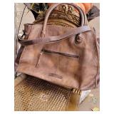 Bed Stu Leather Rockaway Distressed Leather Satchel Bag, as Bed Stu Leather Rockaway Distressed Leather Satchel Bag, as