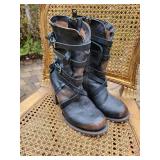 Freebird Leather Boots Strappy Baker ~ Size 8 Freebird Leather Boots Strappy Baker ~ Size 8