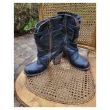 Freebird Leather Boots Strappy Baker ~ Size 8 Freebird Leather Boots Strappy Baker ~ Size 8