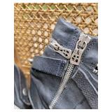 AS98 Black Leather Moto Boots ~ Nori AS98 Black Leather Moto Boots ~ Nori