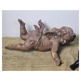 Classic Cherub Wall Mount Sculpture Pair Classic Cherub Wall Mount Sculpture Pair