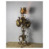 Tall Gold Florentine Bouquet Accent Table Lamp Tall Gold Florentine Bouquet Accent Table Lamp