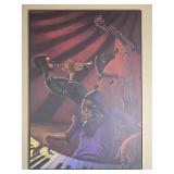 Stylish Jazz Fine Art Print - Justin Bua - Jazz Trio Stylish Jazz Fine Art Print - Justin Bua - Jazz Trio