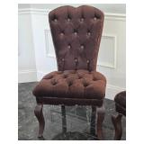 Stylish Modern Tufted Accent Chair - Pair Stylish Modern Tufted Accent Chair - Pair