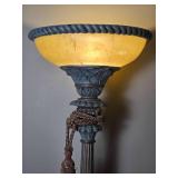 Gorgeous Oversized Florentine Torchiere Floor Lamp Gorgeous Oversized Florentine Torchiere Floor Lamp