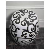 Ceramic Cylinder Garden Stool Ceramic Cylinder Garden Stool