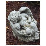 Darling Resin Garden Cherub Darling Resin Garden Cherub