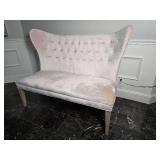 Precedent Classic /Modern Fusion Wingback Tufted Accent Loveseat Precedent Classic /Modern Fusion Wingback Tufted Accent Loveseat