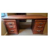 Rustic Farmhouse Executive Office Desk Rustic Farmhouse Executive Office Desk