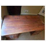 Rustic Farmhouse Executive Office Desk Rustic Farmhouse Executive Office Desk