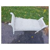 Vintage Cane Seat Bench Vintage Cane Seat Bench