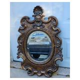 Resin Louis IV Scalloped Décor Mirror Resin Louis IV Scalloped Décor Mirror